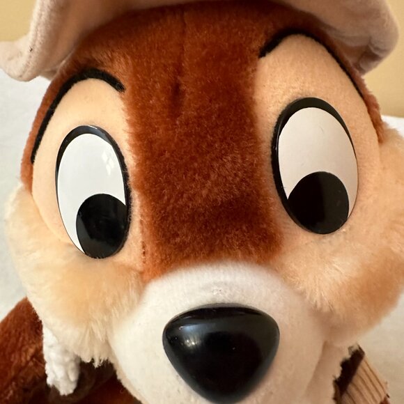 Vintage Disney Chip 'N Dale Rescue Rangers 11.5" Chip Plush - Picture 8 of 9